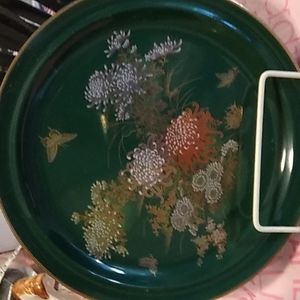 Toyo Jade Kiku Plate